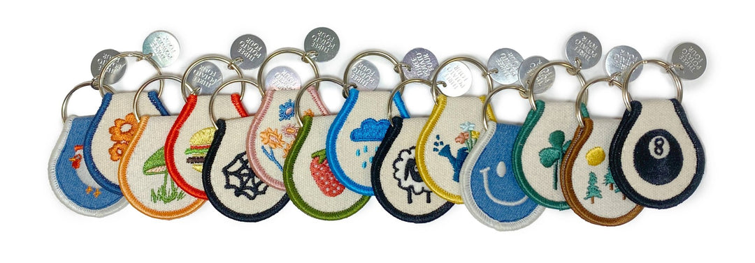 Patch Keychain - Strawberry - Davidson Provision Co.