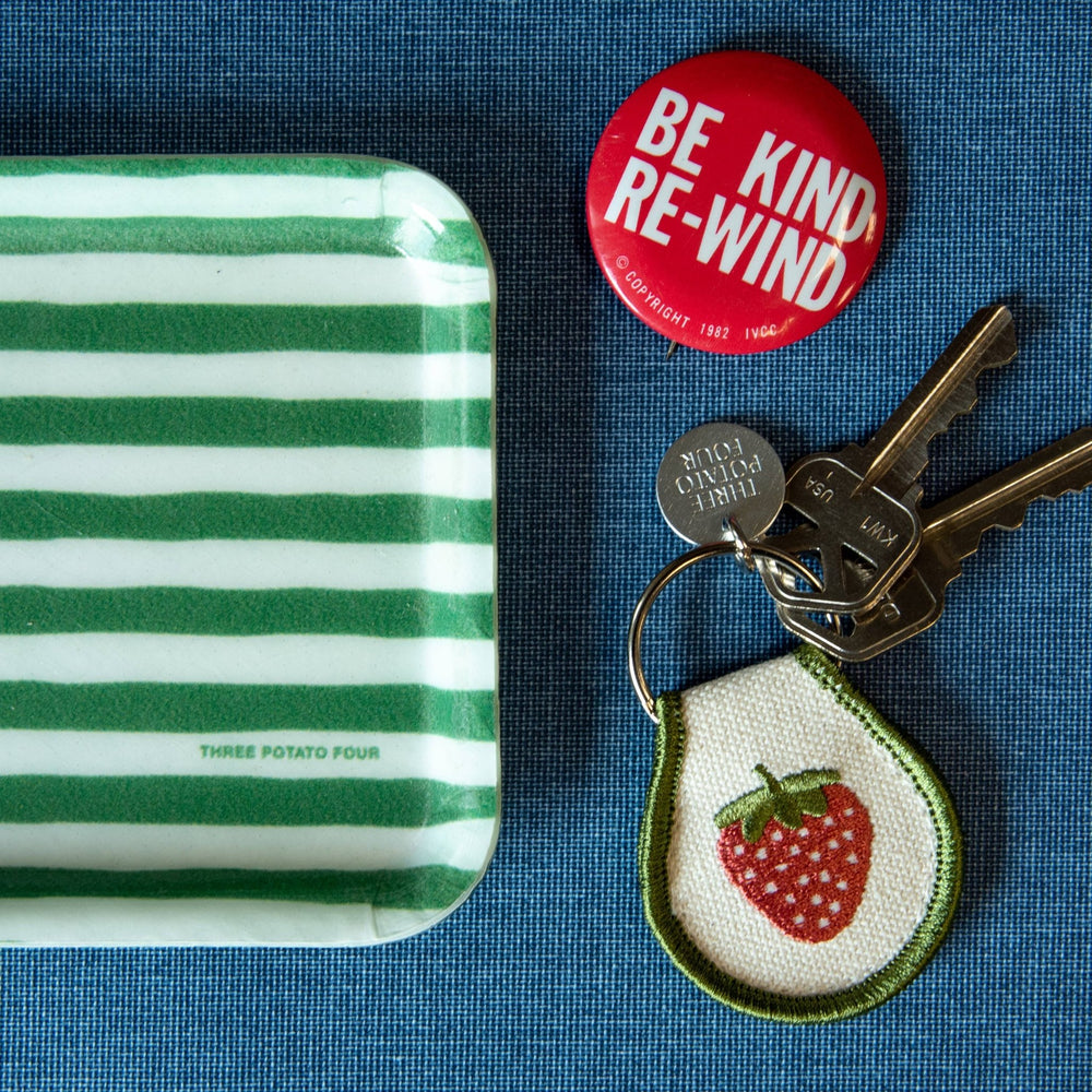 Patch Keychain - Strawberry - Davidson Provision Co.