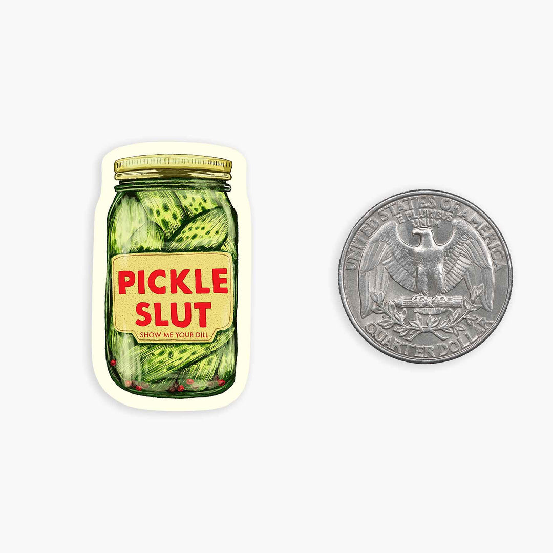 Pickle Slut - Mini Sticker - Davidson Provision Co.