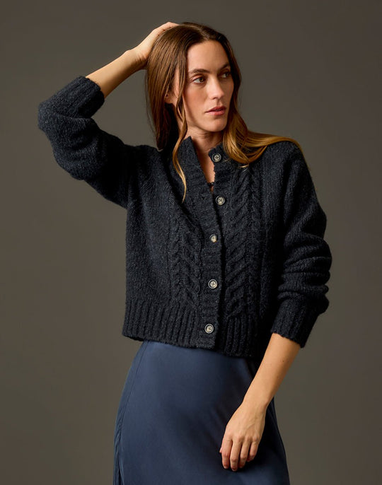 Poppy Cropped Cardigan - Davidson Provision Co.