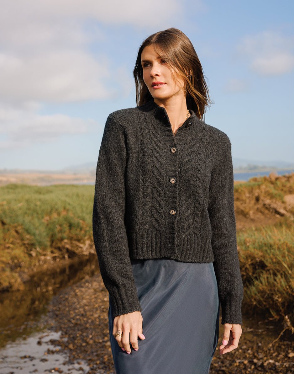 Poppy Cropped Cardigan - Davidson Provision Co.