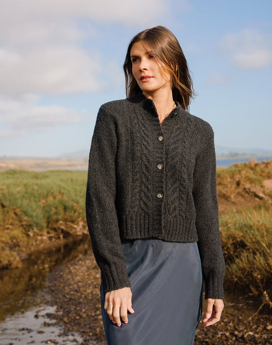 Poppy Cropped Cardigan - Davidson Provision Co.