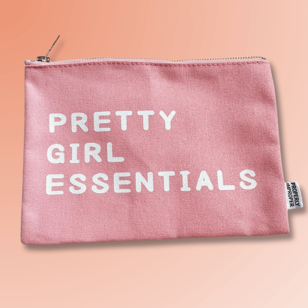 Pretty Girl Essentials - Canvas Pouch - Davidson Provision Co.