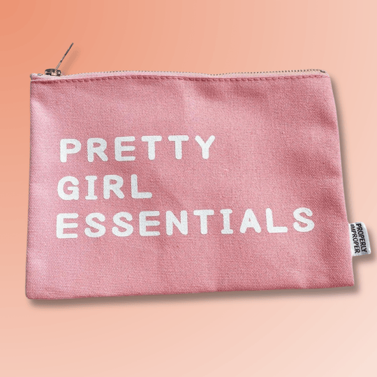 Pretty Girl Essentials - Canvas Pouch - Davidson Provision Co.