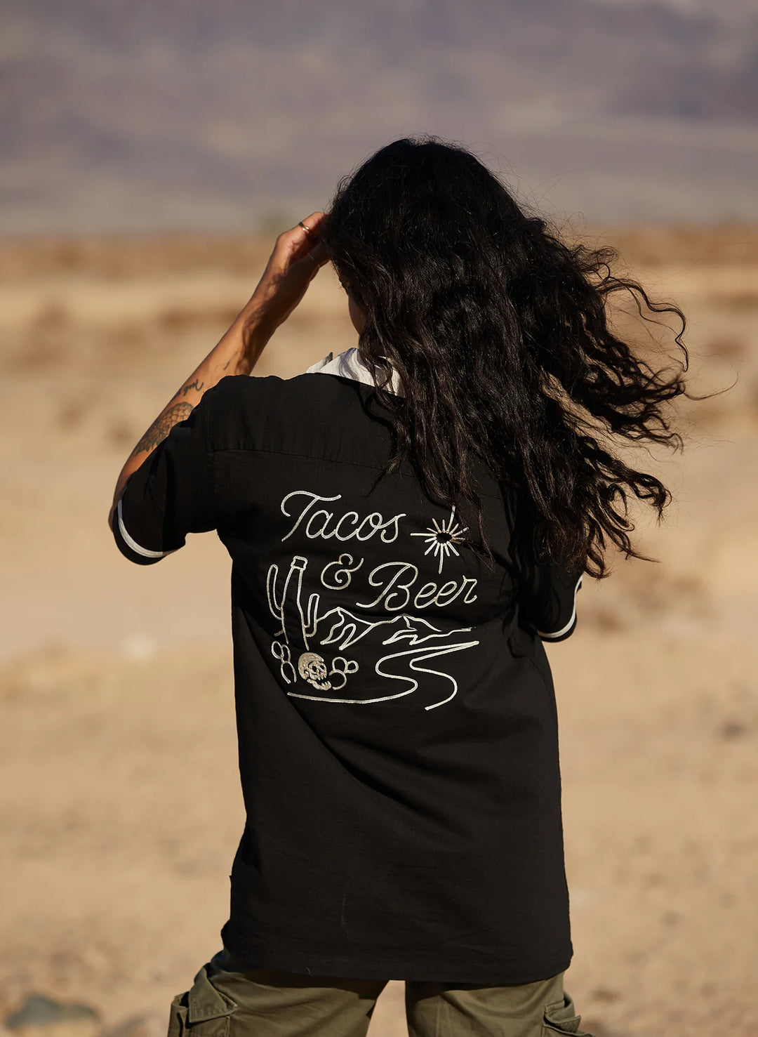 Tacos & Beer Men's Button Up Shirt