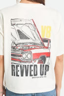 Revved Up Boxy Crew Tee