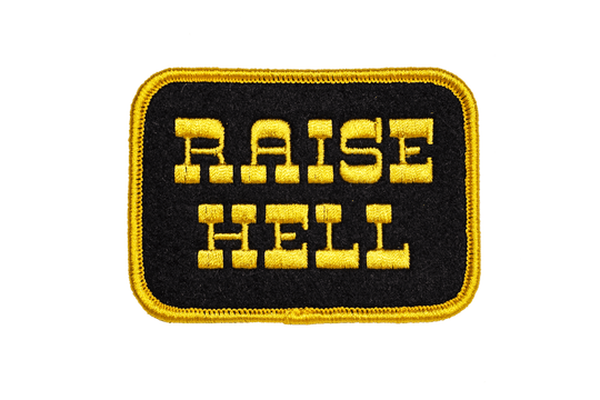 Raise Hell Embroidered Patch - Davidson Provision Co.