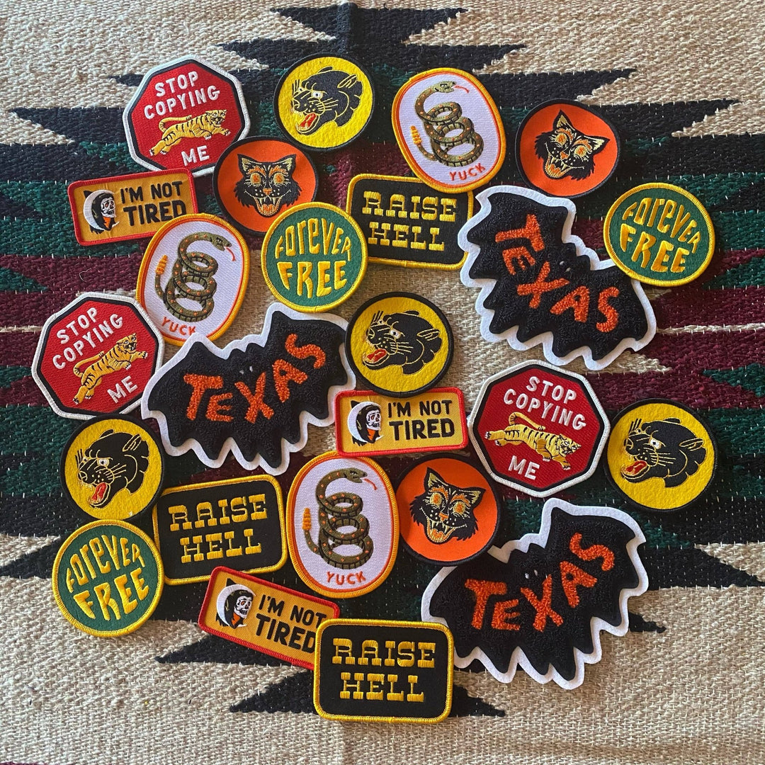 Raise Hell Embroidered Patch - Davidson Provision Co.