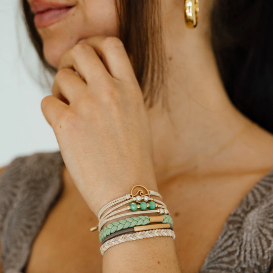 "Reflect" Hair Tie Bracelets - Davidson Provision Co.