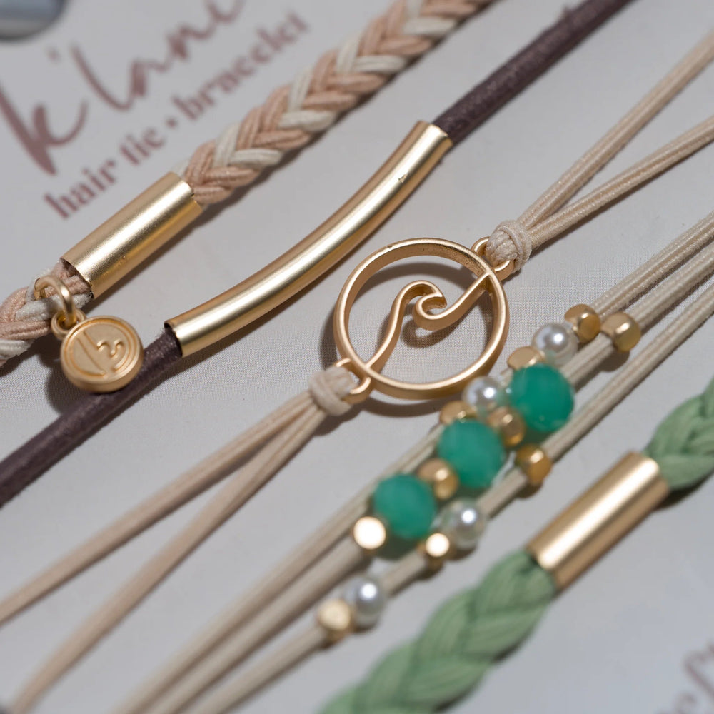 "Reflect" Hair Tie Bracelets - Davidson Provision Co.