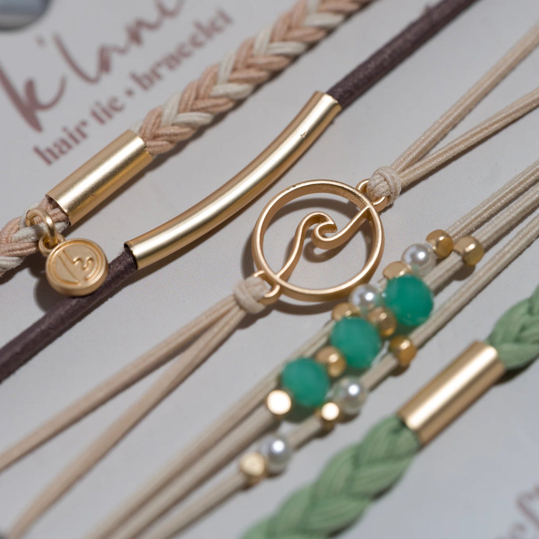 "Reflect" Hair Tie Bracelets - Davidson Provision Co.