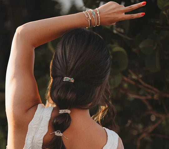 "Reflect" Hair Tie Bracelets - Davidson Provision Co.
