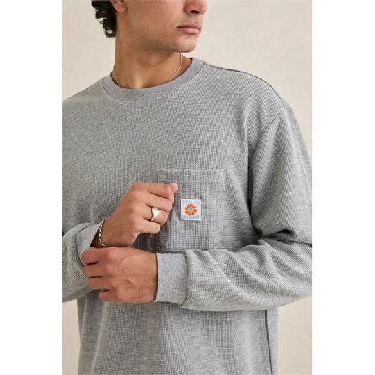 Vintage Pocket LS Waffle