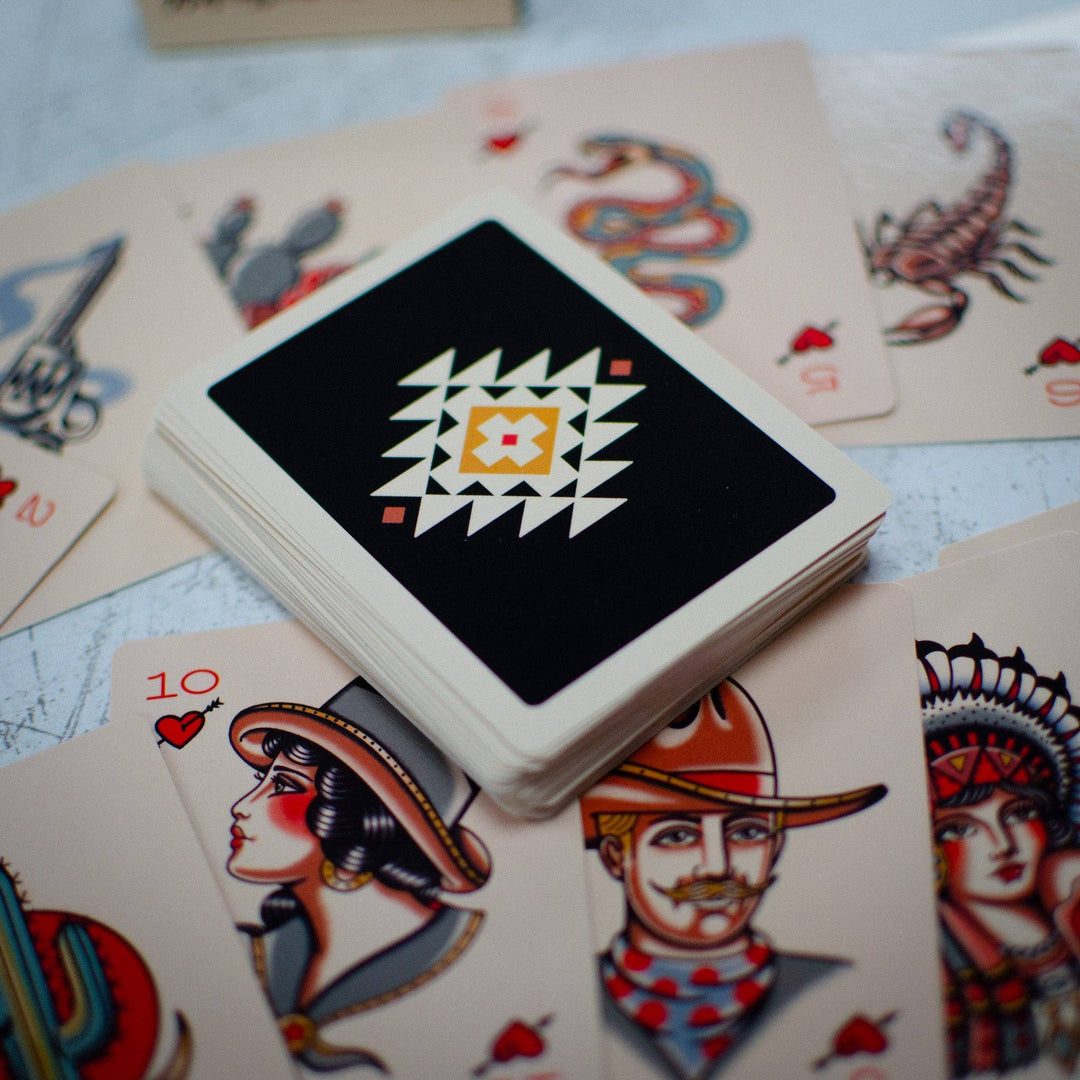 Rock And Rose Motel Playing Cards - Davidson Provision Co.