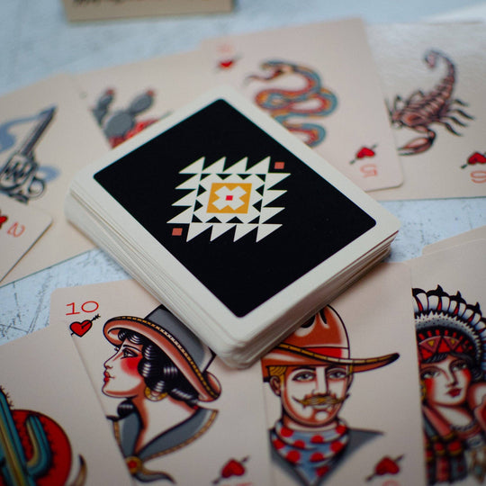 Rock And Rose Motel Playing Cards - Davidson Provision Co.
