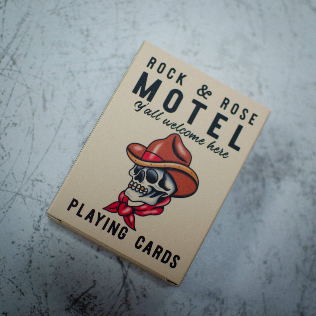 Rock And Rose Motel Playing Cards - Davidson Provision Co.