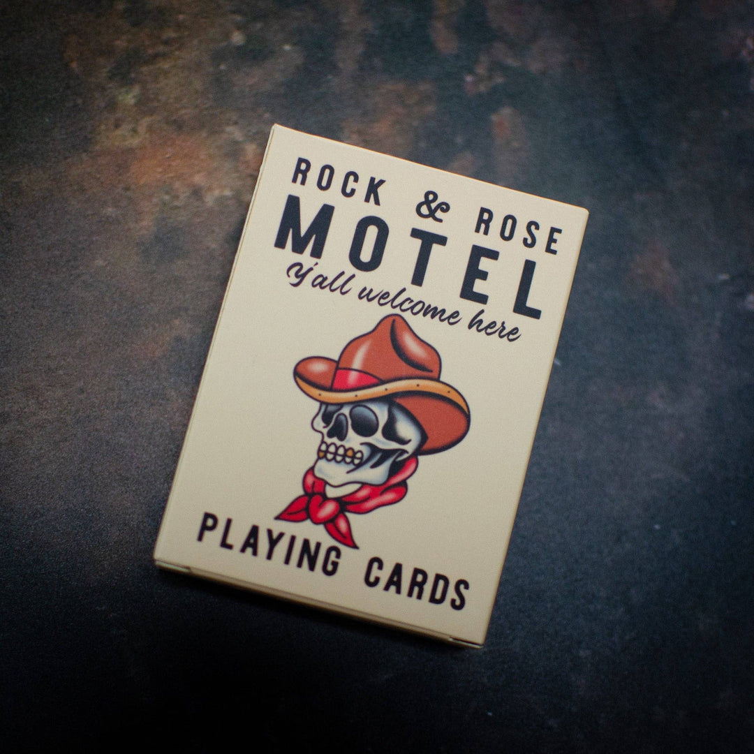 Rock And Rose Motel Playing Cards - Davidson Provision Co.