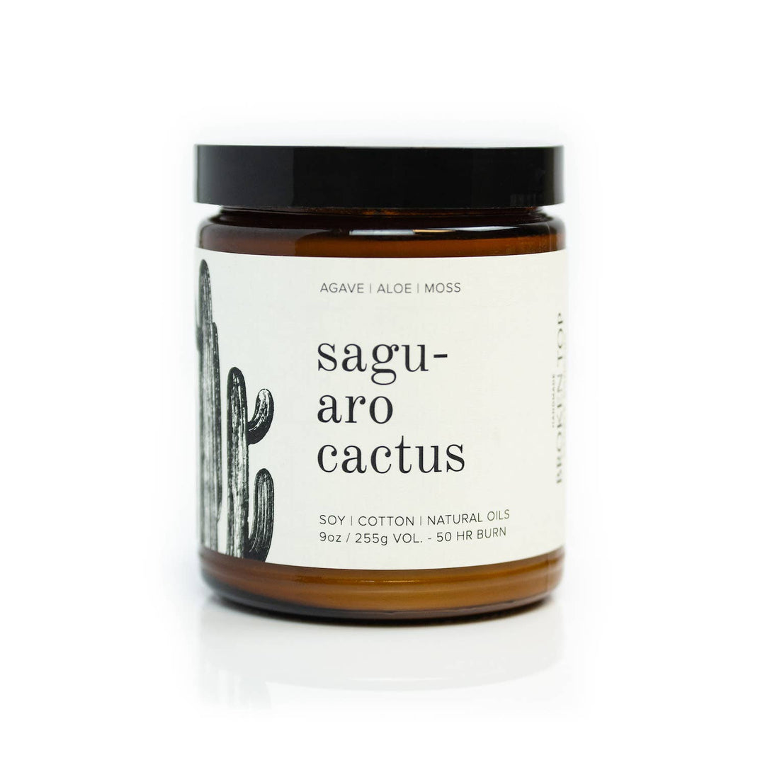 Saguaro Cactus 9oz Soy Candle - Davidson Provision Co.