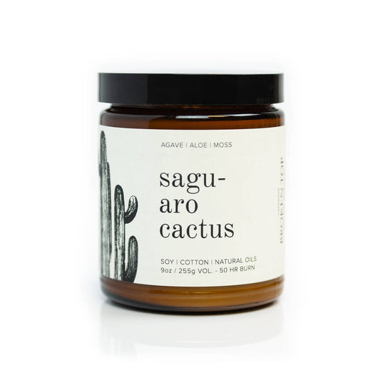Saguaro Cactus 9oz Soy Candle - Davidson Provision Co.