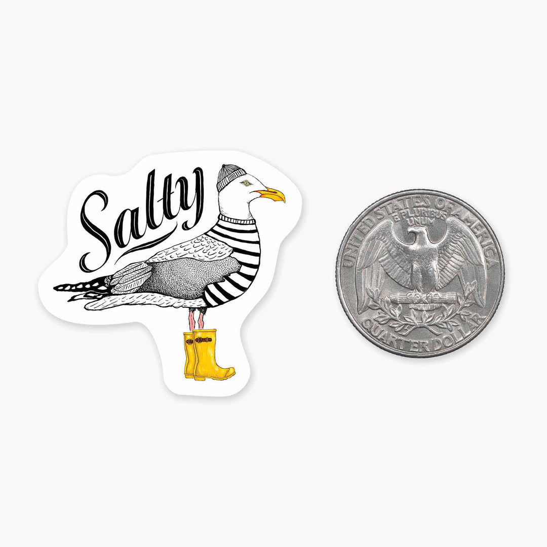 Salty - Mini Sticker - Davidson Provision Co.