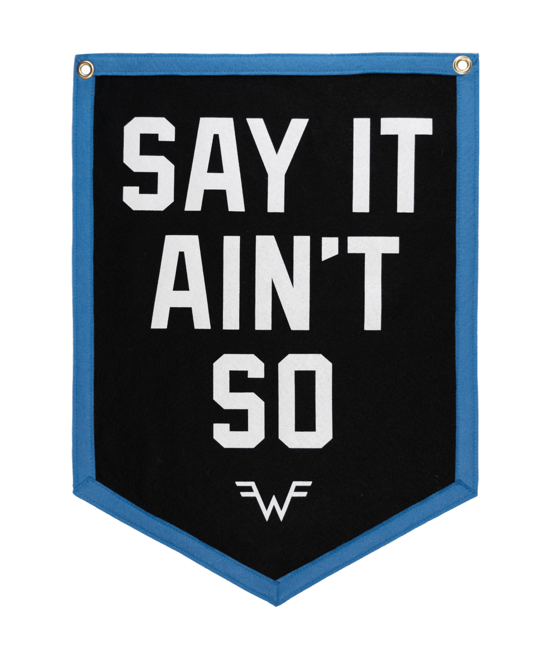 Say It Ain't So Camp Flag • Weezer x Oxford Pennant - Davidson Provision Co.