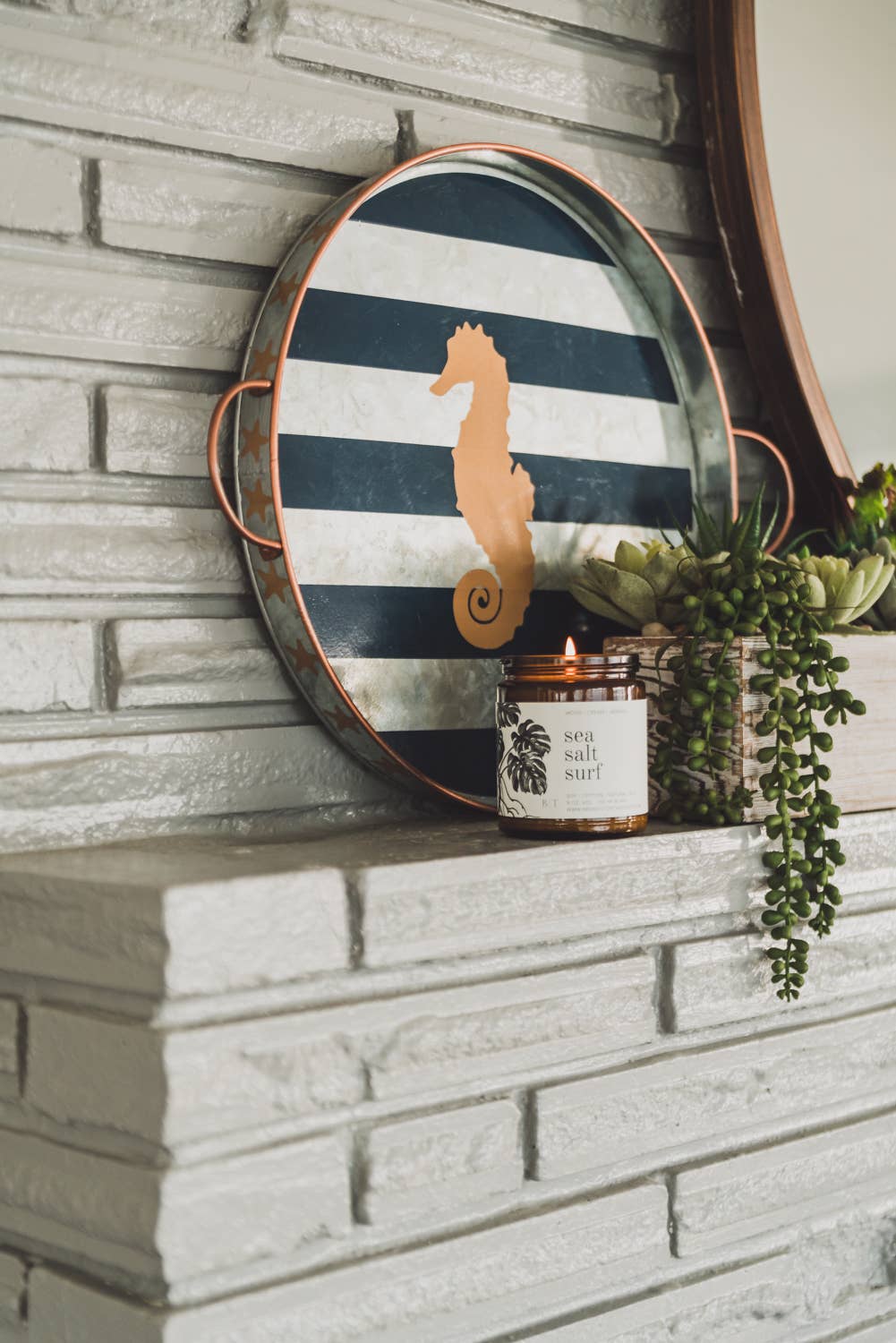 Sea Salt Surf Natural Soy Candle 9 oz - Davidson Provision Co.
