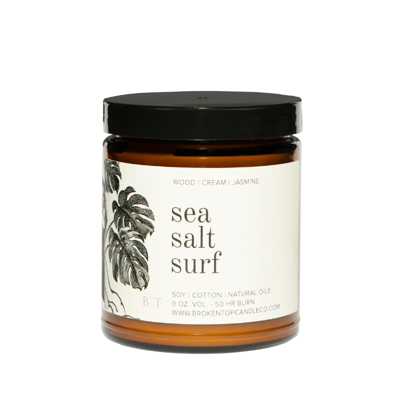 Sea Salt Surf Natural Soy Candle 9 oz - Davidson Provision Co.