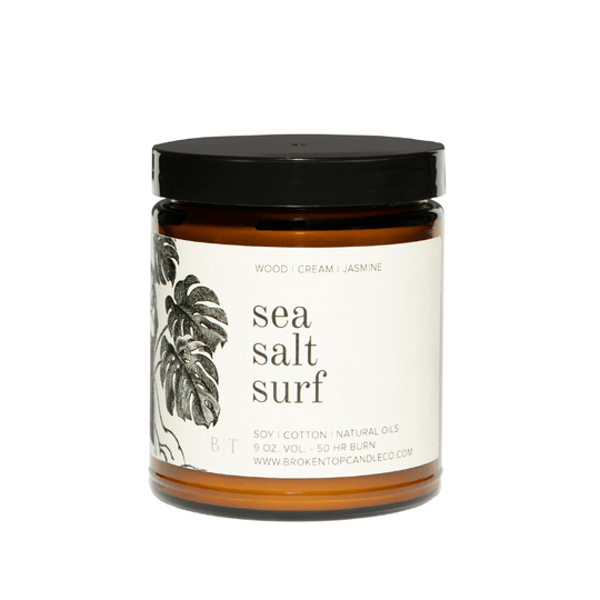 Sea Salt Surf Natural Soy Candle 9 oz - Davidson Provision Co.