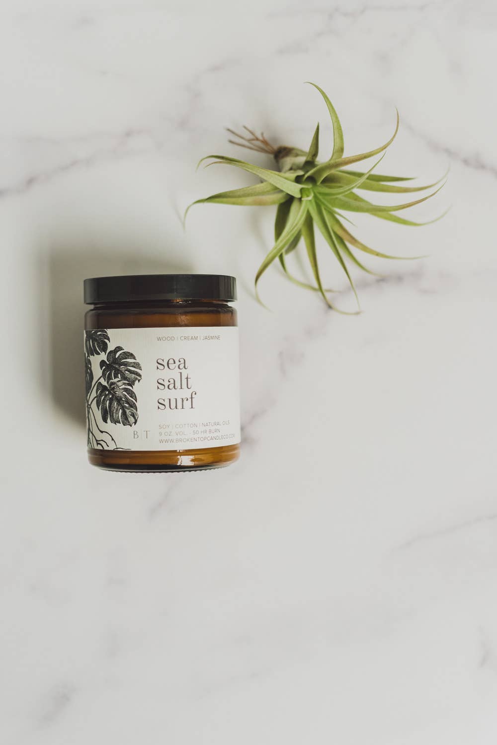 Sea Salt Surf Natural Soy Candle 9 oz - Davidson Provision Co.