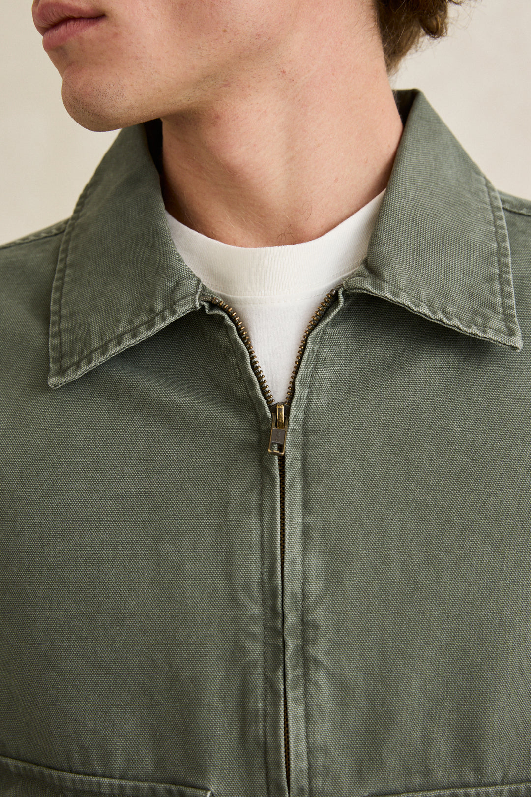 Rhythm Garage Jacket in Sage view 4