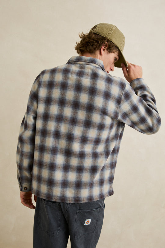 Rhythm Polar Bond Flannel in Smoke view 5