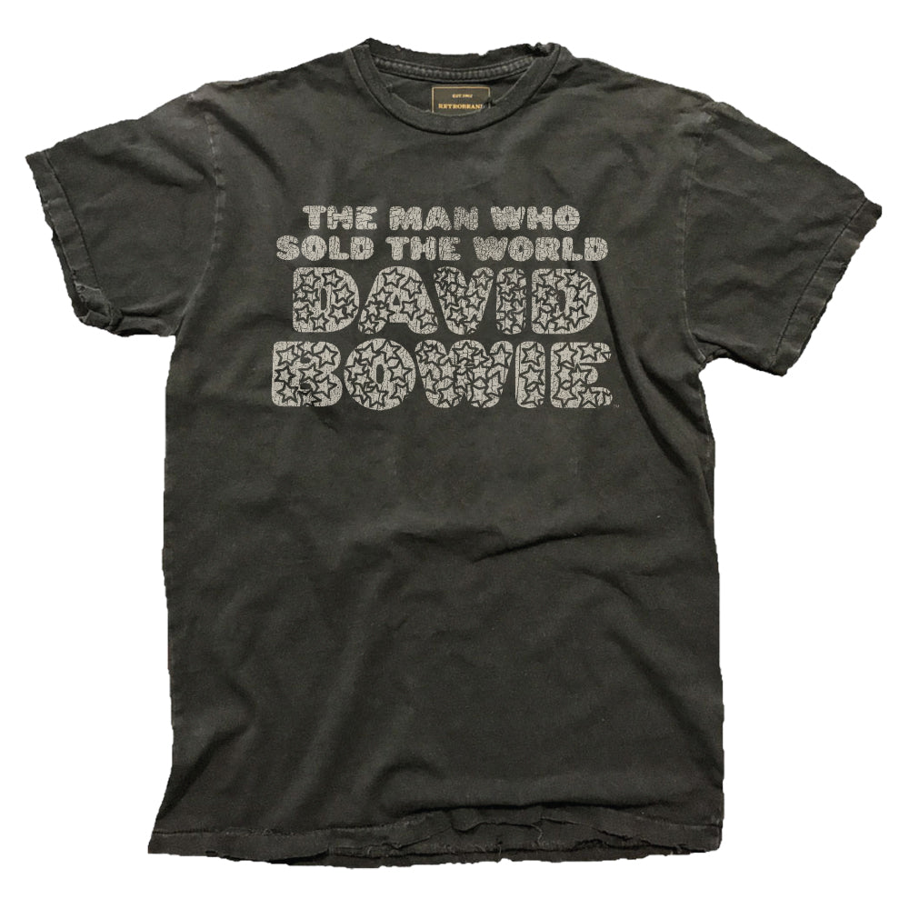 David Bowie The Man Who Sold the World Tee — Vintage Black