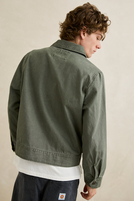 Rhythm Garage Jacket in Sage view 5