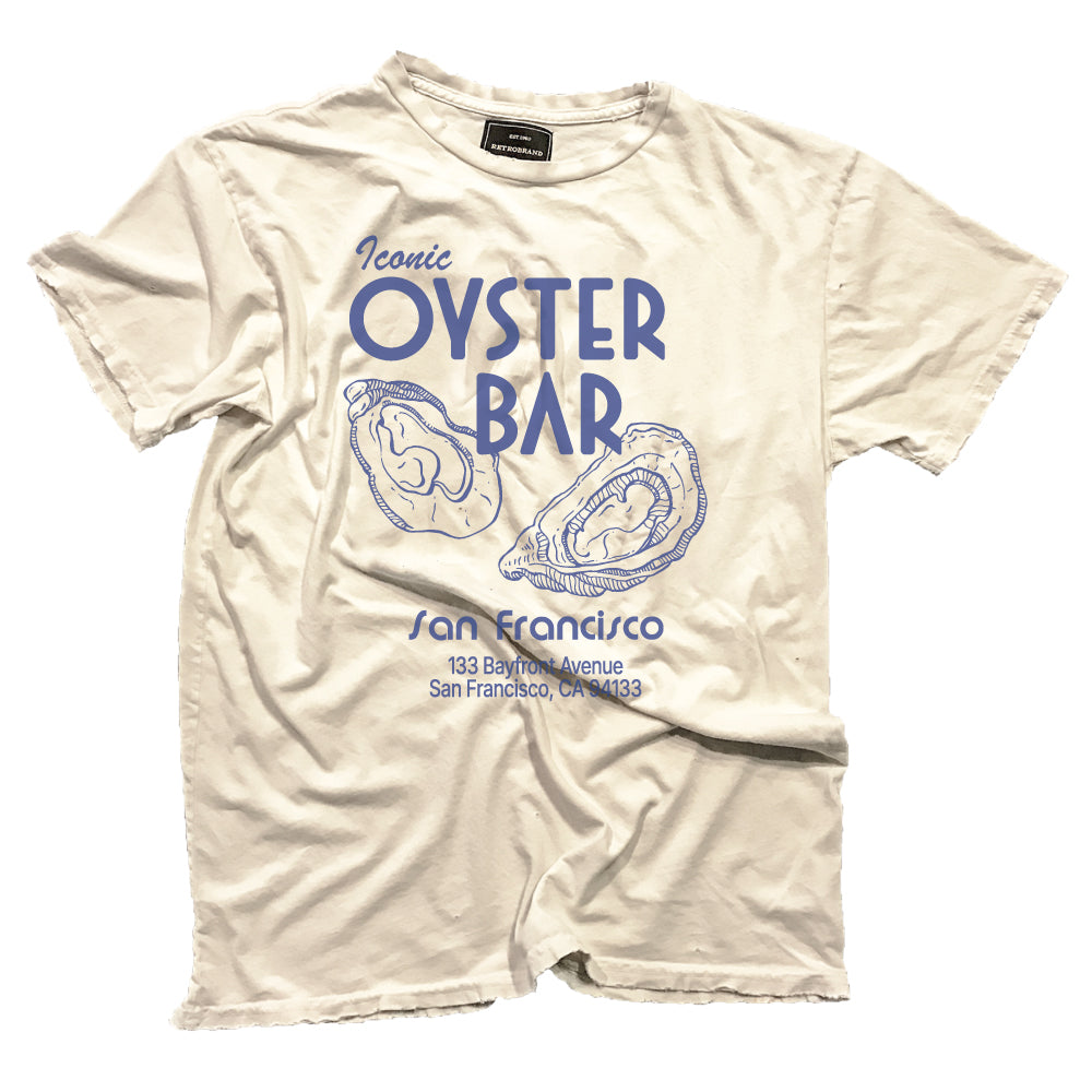 Oyster Bar Tee — Antique White
