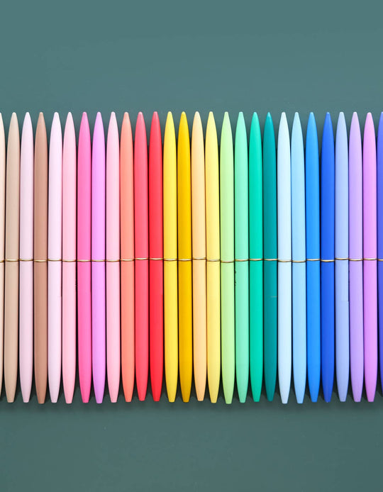 Slim Pen, Set of Four | Spectrum Baby Blues - Davidson Provision Co.