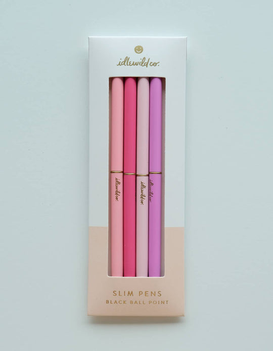 Slim Pen, Set of Four | Spectrum Pretty in Pinks (Pinks) - Davidson Provision Co.