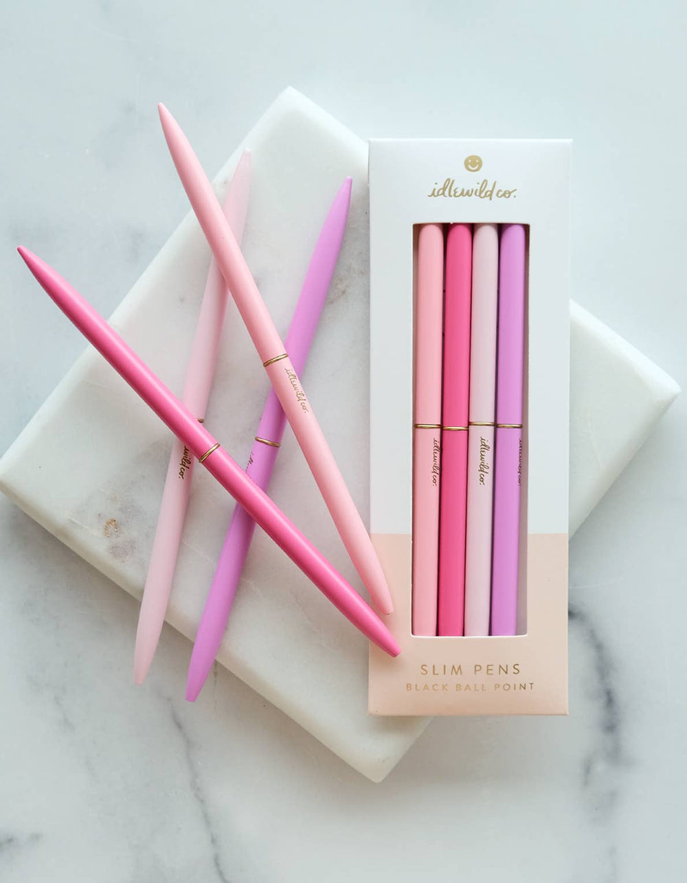 Slim Pen, Set of Four | Spectrum Pretty in Pinks (Pinks) - Davidson Provision Co.