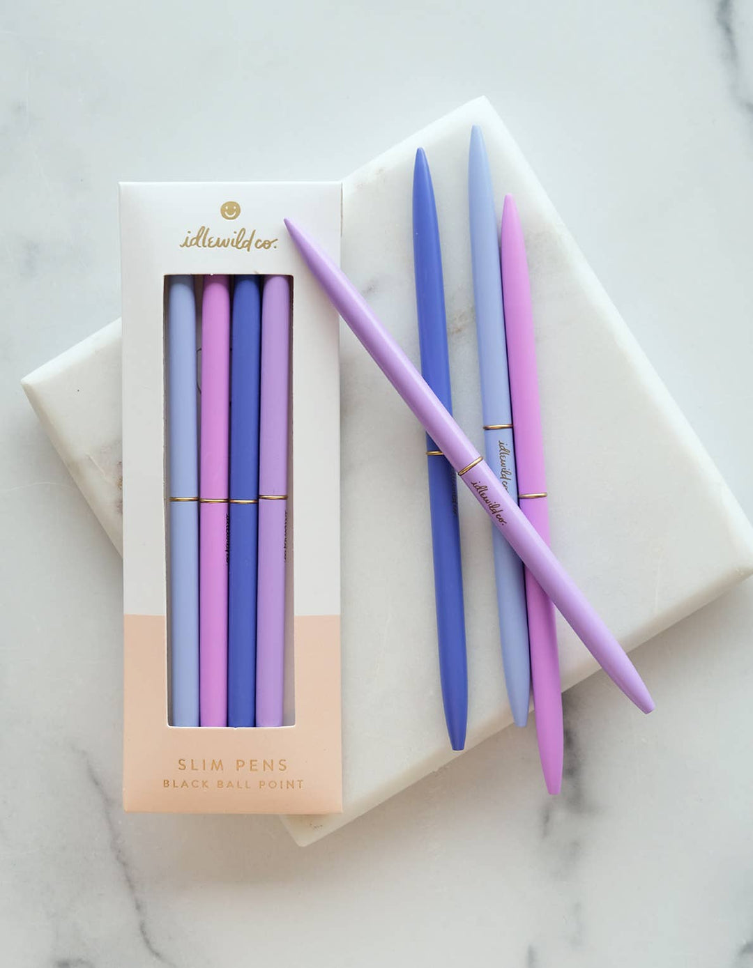 Slim Pen, Set of Four | Spectrum Violets (Purples) - Davidson Provision Co.