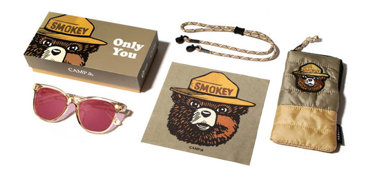 Smokey Bear x CAMP Cove Sunglasses - Desert - Davidson Provision Co.