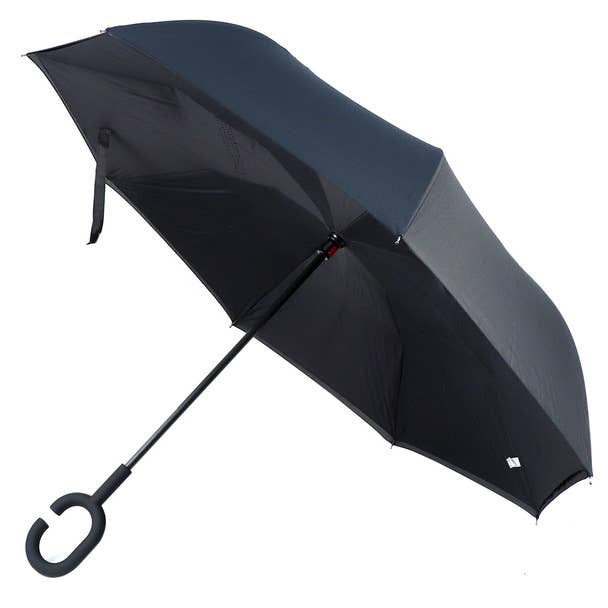Solid Color Double Layer Inverted Umbrella - Davidson Provision Co.