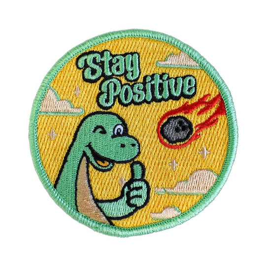 Stay Positive (Iron-On Patch) - Davidson Provision Co.