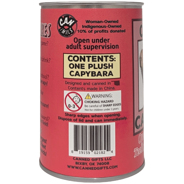 Steve the Canned Capybara - Davidson Provision Co.