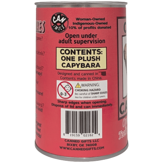 Steve the Canned Capybara - Davidson Provision Co.