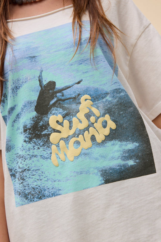 Surf Mania Off the Shoulder Tee - Davidson Provision Co.