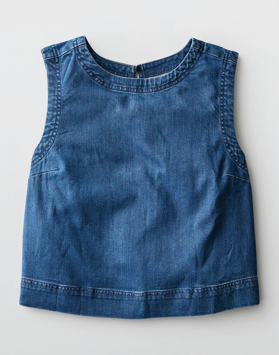 Susie Denim Tank - Davidson Provision Co.