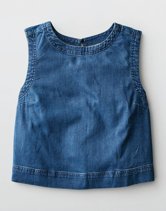 Susie Denim Tank - Davidson Provision Co.
