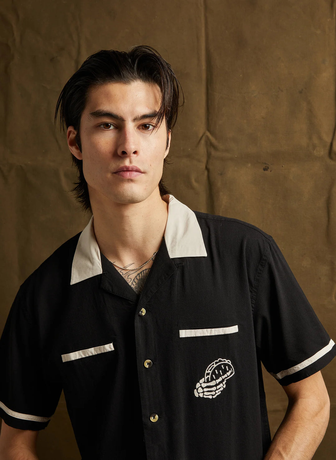 Tacos & Beer Men's Button Up Shirt