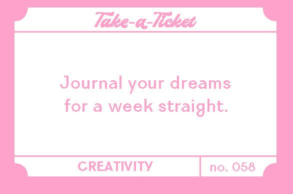Take-a-Ticket: Creativity - Davidson Provision Co.