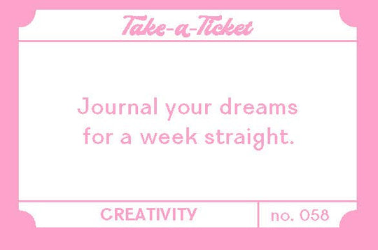 Take-a-Ticket: Creativity - Davidson Provision Co.