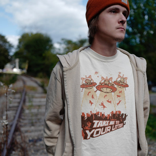 Take Me To Your Litter T-Shirt - Davidson Provision Co.